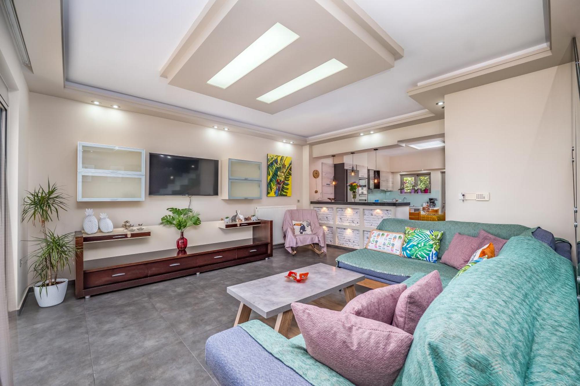 Aria Sea View, Chania Stalos Exterior photo