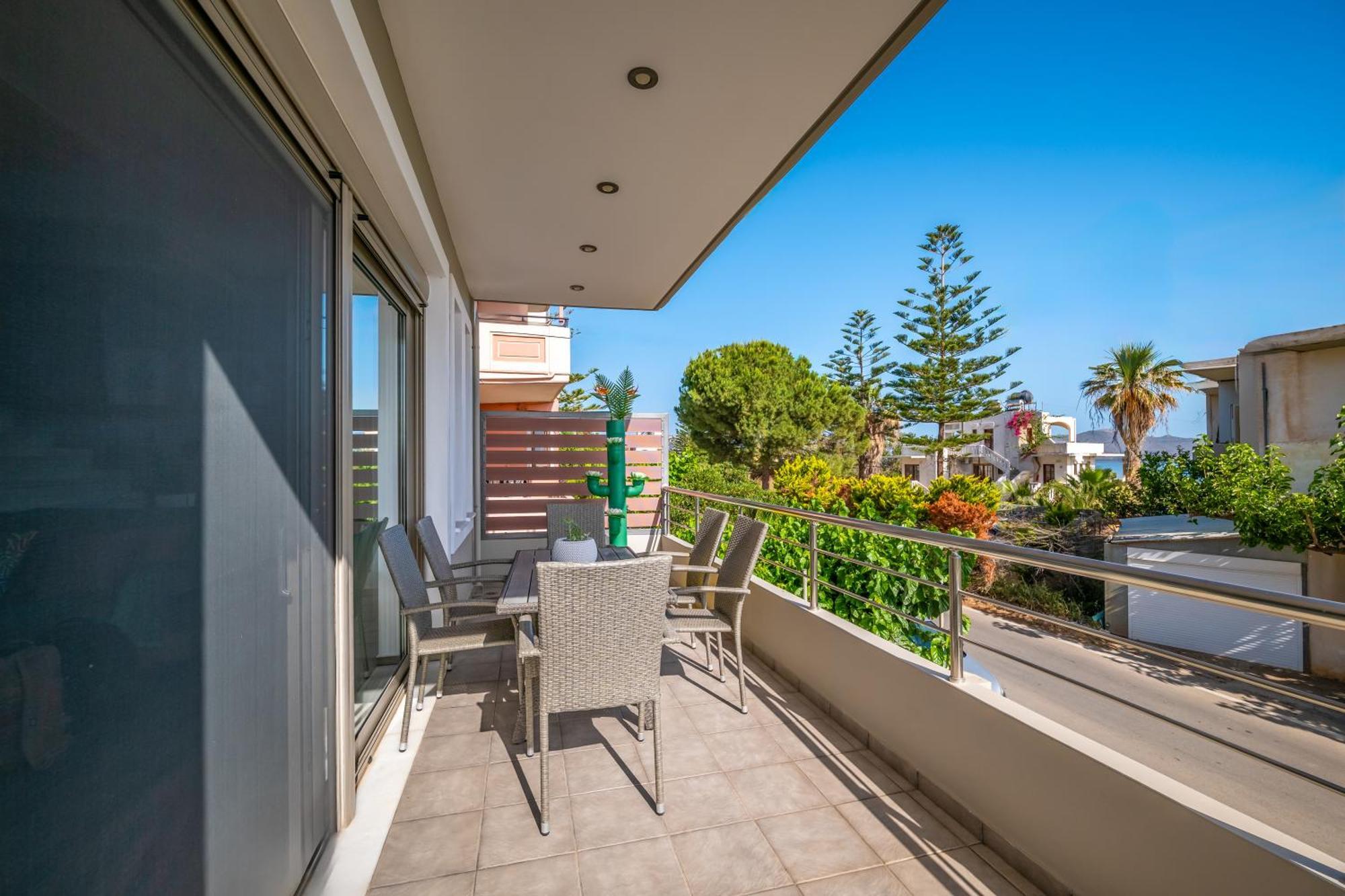 Aria Sea View, Chania Stalos Exterior photo