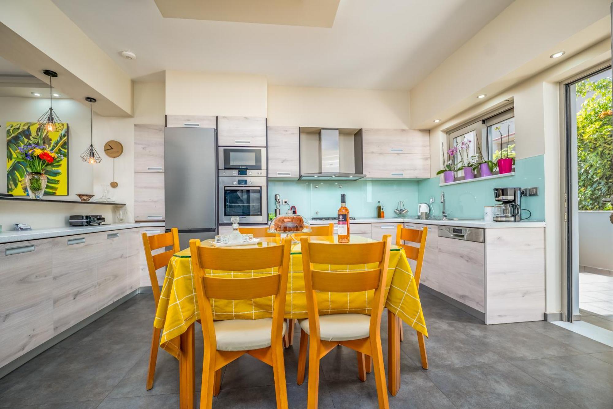 Aria Sea View, Chania Stalos Exterior photo