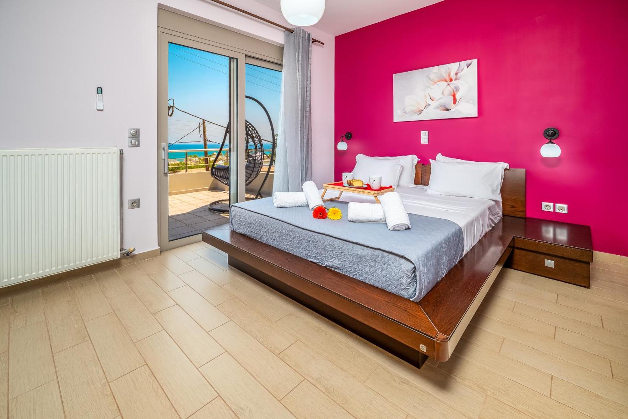 Aria Sea View, Chania Stalos Exterior photo