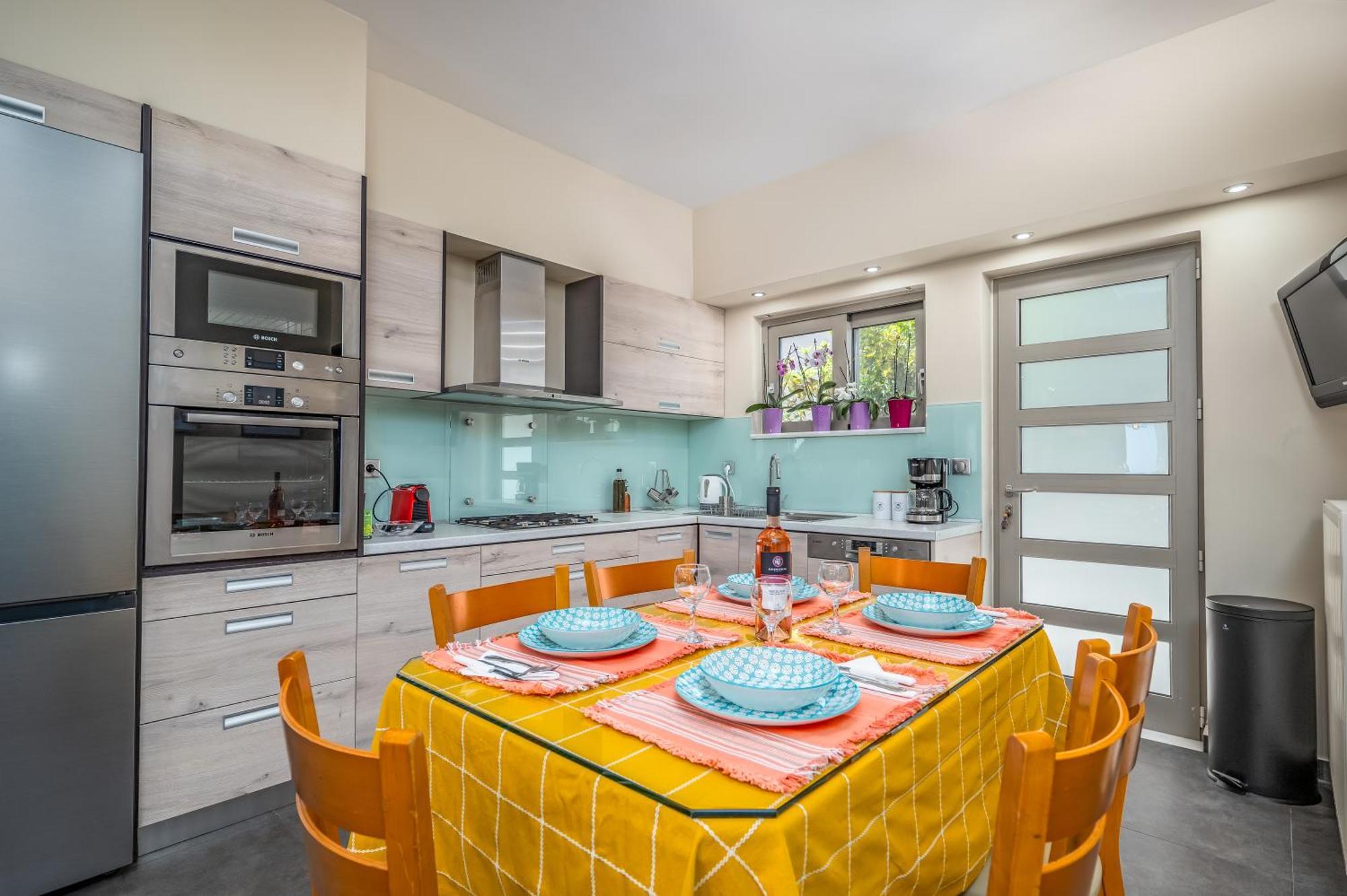 Aria Sea View, Chania Stalos Exterior photo