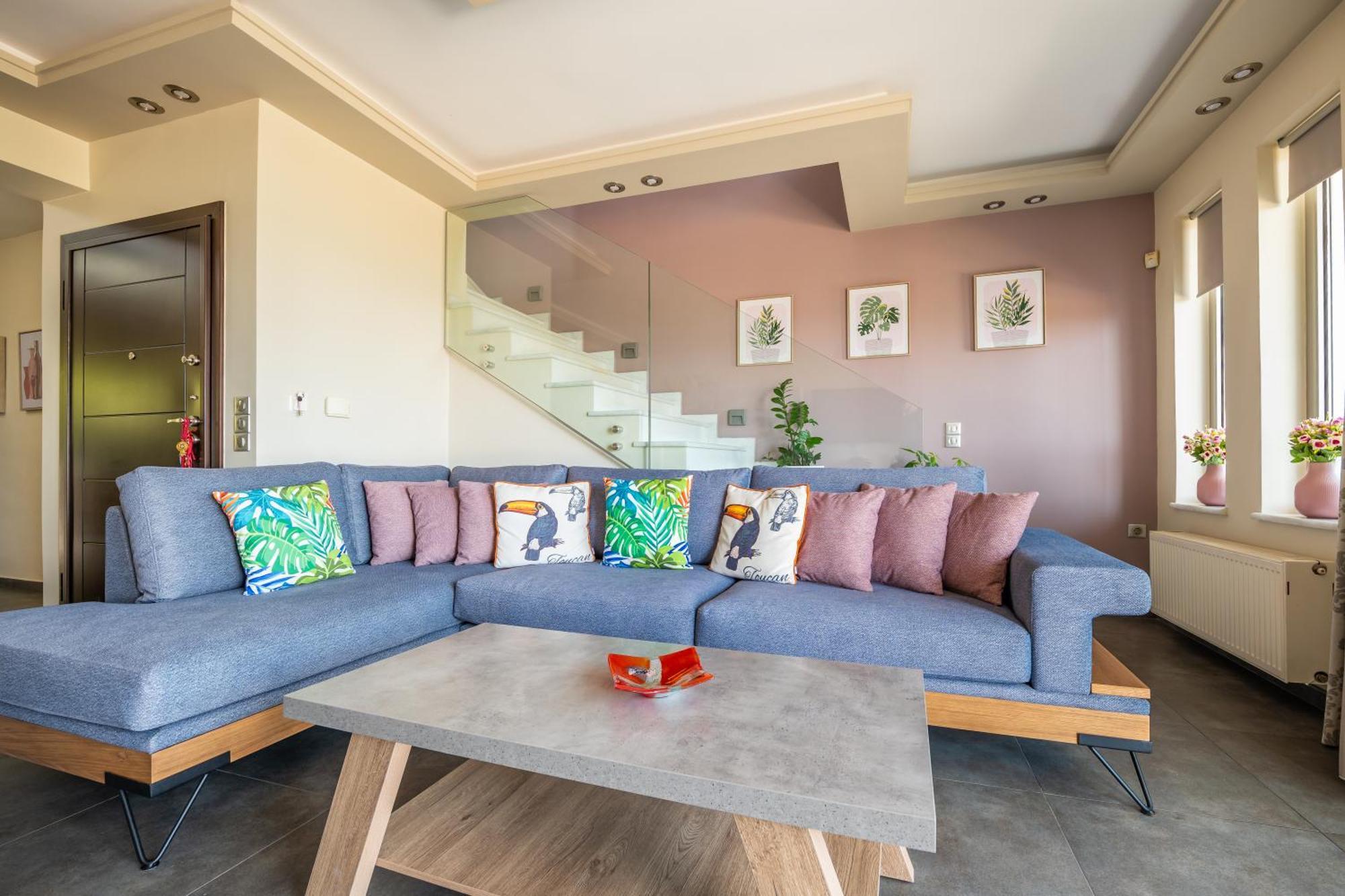 Aria Sea View, Chania Stalos Exterior photo