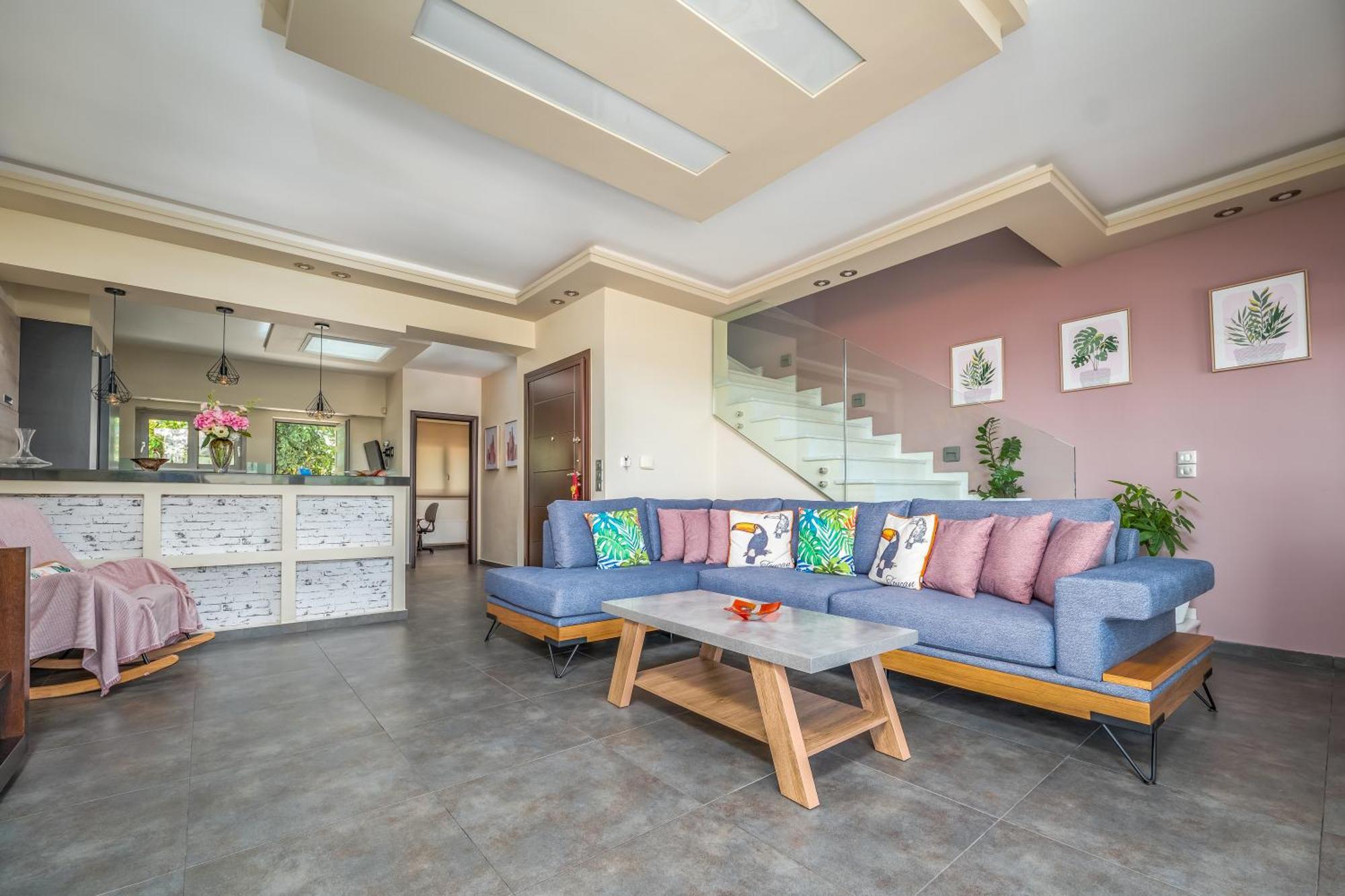 Aria Sea View, Chania Stalos Exterior photo