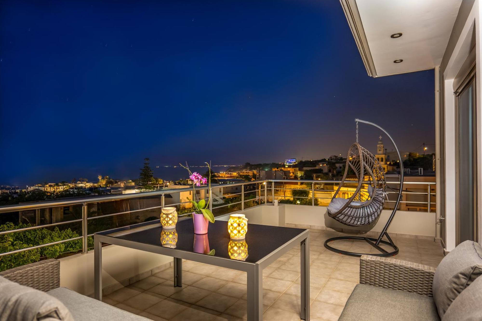 Aria Sea View, Chania Stalos Exterior photo
